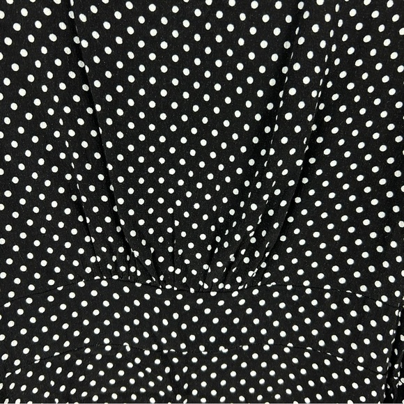 Free People Black Polka Dot Blouse - Picture 15 of 15